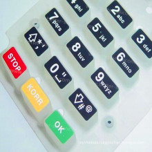 Customize Plastic Rubber Silicone Laser Cut Keypad